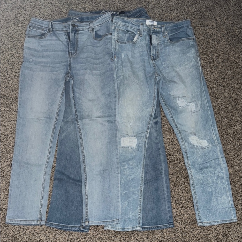 Light Blue Denim Jeans Bundle
